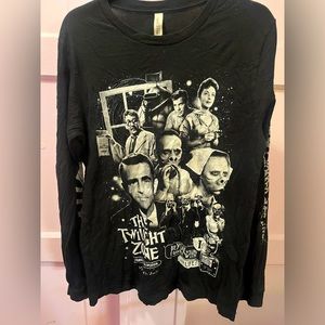 Twilight Zone - Long Sleeve Shirt - Print on both Sleeves - Size Medium
